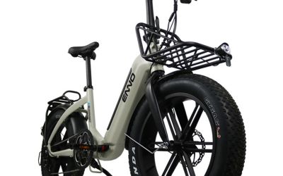 Blaupunkt Enno Klappfahrrad mit robusten Fat-Bike-Reifen (Foto: Blaupunkt)