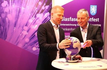 Erfolgreicher Glasfaserausbau sorgt für schnelles Internet in (Foto: TEAG Thüringer Energie AG)