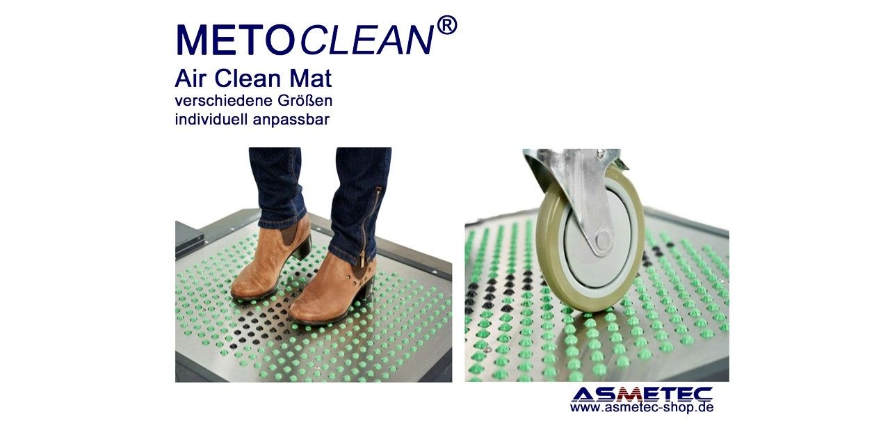 Effektive Reinigung von Reinräumen, Luftschleusen und Laboren mit Air Clean Matte ACM-Serie von (Foto: ASMETEC GmbH)