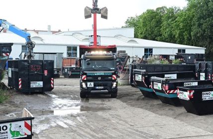 Frühzeitige Abfalltrennung und Containerplanung sichern termingerechte Baustellenprozesse und (Foto: DINO Containerdienst Berlin GmbH)