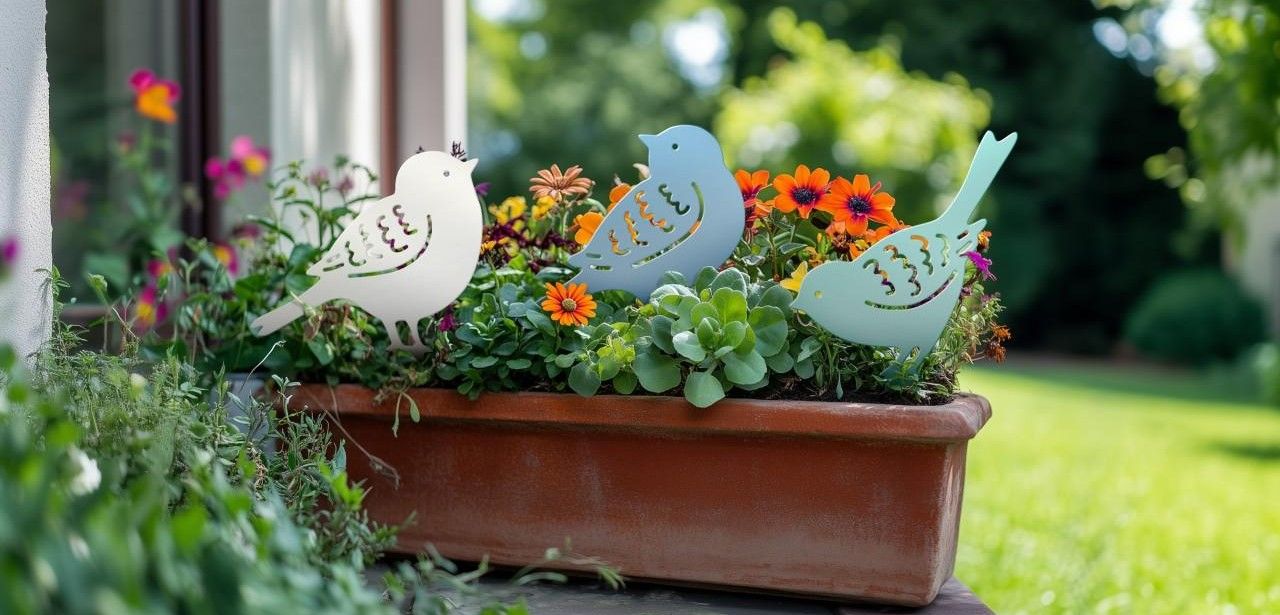 Dekorative Gartenaccessoires verbinden Ästhetik, Funktionalität modulare Kombinierbarkeit und Witterungsbeständigkeit KNOBLOCH Rankgitter und Gartenstecker vereinen Design, Funktion und (Foto: Max Knobloch Nachf. GmbH)